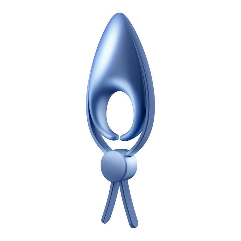 Satisfyer - sniper - cock ring - blue, Product side view  | Flirtybay.com.au